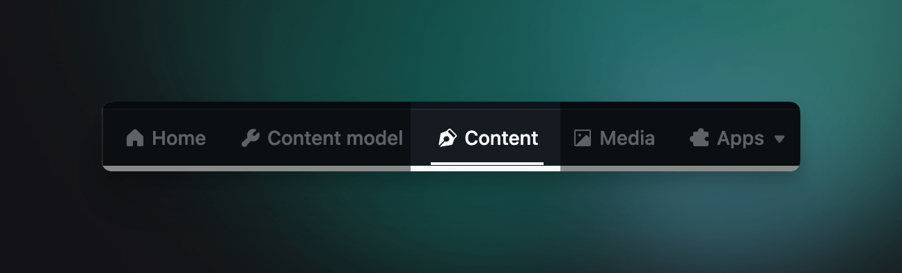 Content tab