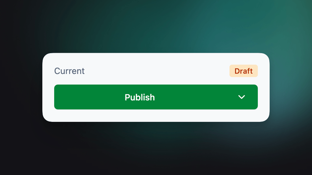Publish entry
